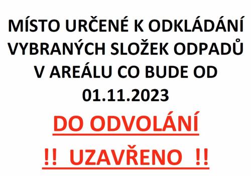 co uzavřeno